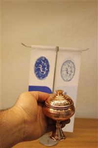 قندان مسی چکشی نانو شده