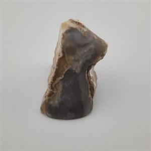 سنگ راف عقیق یک سمت پولیش کد بلور813 سنگ صد در صد طبیعی و معدنی مناسب کلکسیون و درمانی 