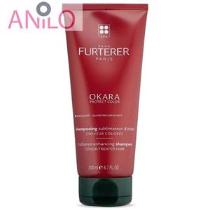 شامپو رنه فورتره سری Okara مدل Protect Color حجم 200 میلی لیتر Rene Forterer Okara Protect Color Hair Shampoo 200ml