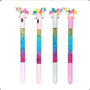 خودکار آکواریومی اکلیلی طرح پونی یا یونیکورن چراغدار