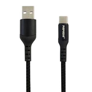 کابل تبدیل USB به USB-C پاپادا مدل PL 101 طول 1 متر