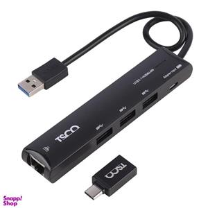 هاب TSCO THU-1165 LAN / USB3.1 to USB3.0 4Port