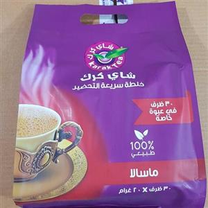چای کرک ..مارک چای  کرک..ساشه ای ( تکنفره ، 30عددی ) با طعم ماسالا  . محصول کشور هندوستان
