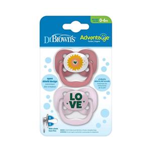 پستانک سیلیکونی 0 تا 6 ماه Happy Paci دکتر براونز Dr Brown's 