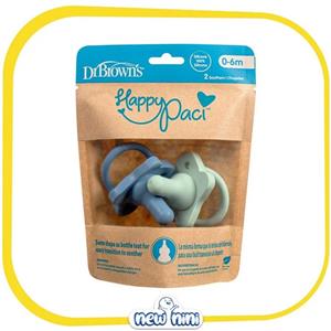 پستانک سیلیکونی 0 تا 6 ماه Happy Paci دکتر براونز Dr Brown's 