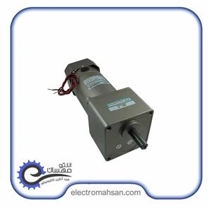موتور دیسی گیربکس دار  90 وات، 180 دور، 24 ولت، شفت مستقیم، برند تایلی چین