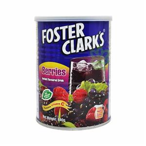 پودر شربت با طعم میوه های قرمز 840 گرم فاستر کلارکز foster clark’s 