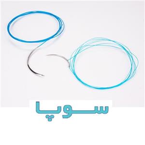 نخ جراحی سوپا ( نایلون ) لوپ یک با سوزن 37 راند