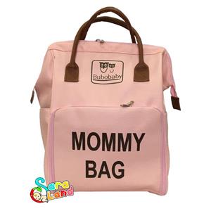کوله پشتی لوازم کودک bubobaby مدل مامی بگ صورتی