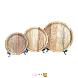 بشقاب چوبی خراطی