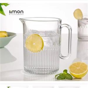 پارچ شیشه ای شیار دار