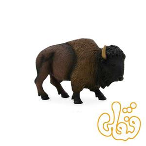 عروسک موجو مدل 9132 American Bison ارتفاع 8 سانتی متر 