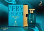 عطر ادکلن زنانه وری ولوت اکوا الحمبرا فیروزه ای ALHAMBRA Very Velvet Aqua 