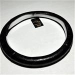روکش فرمان حلقه ای طرح گوچی رنگ مشکی مناسب برای انواع خودرو سواری