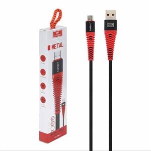 کابل شارژ فست اندروید Earldom مدل EC-060M- مشکی قرمز