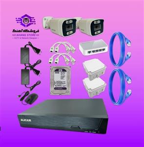 دوربین مداربسته 5 مگاپیکسل پکیج 2 عددی برند CONNECT