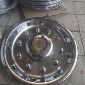 قالپاق اتوبوسی مهره دار ده سوراخ ده رومهره ای نیم رینگی چرخ عقب یک عدد