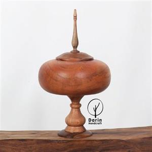 شکلات خوری چوبی پایه دار خراطی 