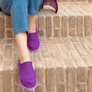 گیوه بهاری بنفش  ویژه دخترانه 
