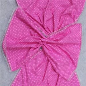 سفره پارچه ای تک لایه نواردوزی شده 80در80سانتی متر