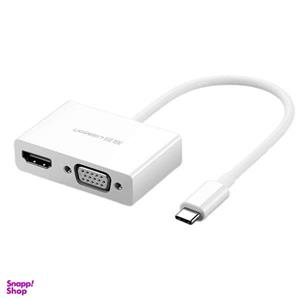 هاب USB-C یوگرین 2 پورت MM123 مدل 30843