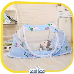 پشه بند مسافرتی تاشو نوزاد هپی بیبی  Happy Baby طرح خرگوش