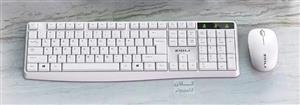 کیبورد و ماوس بیسیم ZIDLI مدل KM60