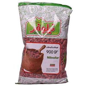 لوبیا قرمز کپسولی نیلوفر 900 گرمی