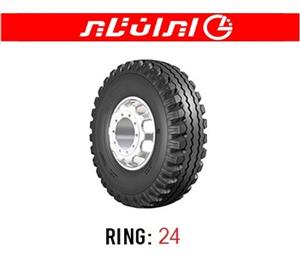 لاستیک خودرو ایران تایر مدل UTN (دو خط) سایز 12.00R24