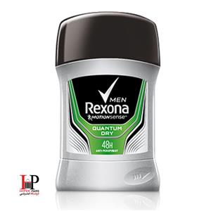 استیک ضد تعریق مردانه رکسونا Rexona مدل Quantum Dry وزن 40 گرم REXONA M Stick Quantum Amt PV 40g