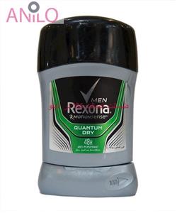 استیک ضد تعریق مردانه رکسونا Rexona مدل Quantum Dry وزن 40 گرم REXONA M Stick Quantum Amt PV 40g