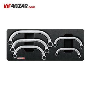 سری آچار هلالی 5 عددی تاپ تول مدل GAAT0504