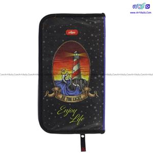 جامدادی کتابی تک زیپ طرح سگ های نگهبان Clips