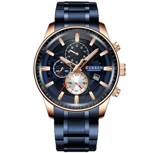 ساعت مچی مردانه کارن مدل 8362 آبی (کورن واتچ CURREN WATCH)