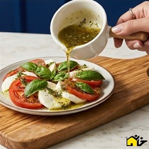 سس خوری سرامیکی دسته چوبی مدل مایا
