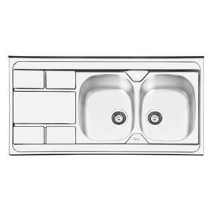 سینک ایلیا استیل مدل 1042 لگن چپ