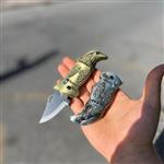 چاقو فندکی عقاب فلزی، وارداتی و ضد زنگ ، رنگ ثابت ، خاص و زیبا