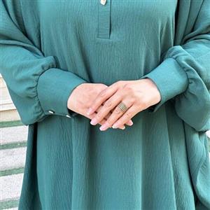 مانتو خنک و ساده تا زیر زانو