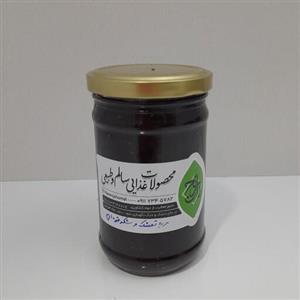 مربا تمشک با شکر قهوه ای 320 گرمی خانگی و کاملا سالم و طبیعی بدون مواد افزودنی