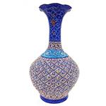 گلدان میناکاری مدل خمره ای( 22 ) اثر اسماعیلی - Enamel vase