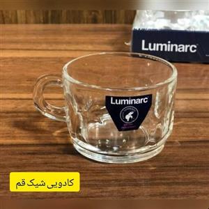 استکان مدل عینکی برند لومینارک فرانسه اصل 