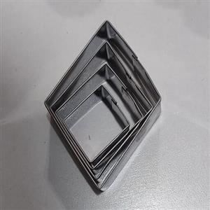 کاتر لوزی 4 تایی 4ونیم و 6 و8 و 10