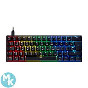 کیبورد گیمینگ میکانیکال RGB دار 62کلید Mizar مدل MZ60 LUNA