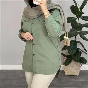 شومیز لنین کنار دکمه