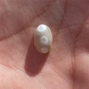 سنگ باباقوری سه چشم طبیعی اصل درجه یک زیبا
