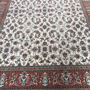 فرش ماشینی 12 متری افشان صبا کرم 700 شانه hcpx2 تراکم 2550 صد در صد نخ اکرولیک ارسال رایگان