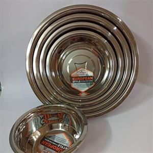 لگن استیل یونیک 5 پارچه لبه داراستیل 