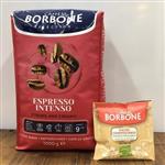 دانه  قهوه  بوربن  اسپرسو  اینتنسو  یک  کیلوگرم.  Caffe  Borbone  Espresso  Intenso