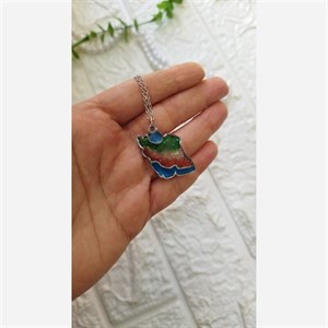 گردنبند رزینی نقشه ایران