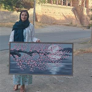 تابلو برجسته شکوفه